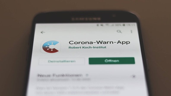 Corona-Warn-App im Google-Play-Store